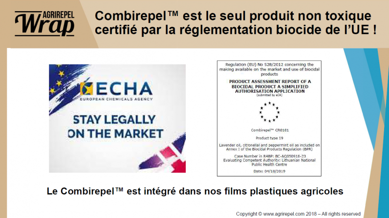 Certification biocide de l'UE